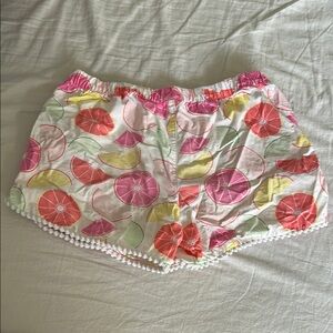 Gymboree Pink and Orange Floral Shorts